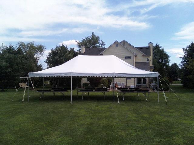 Where to rent POLE TENT 20 X 30 in Bath NY