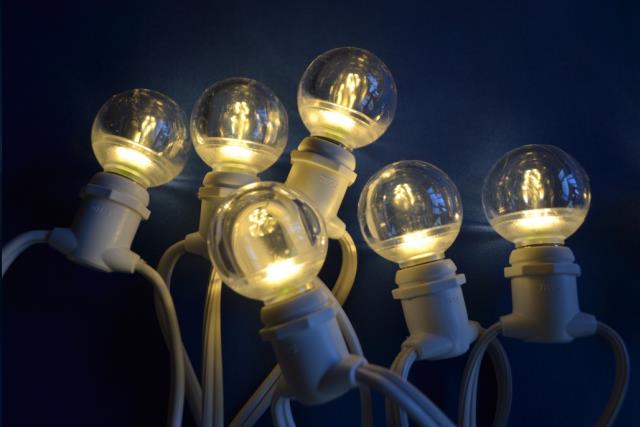 Where to rent LED BISTRO LIGHTS PER FOOT in Bath NY