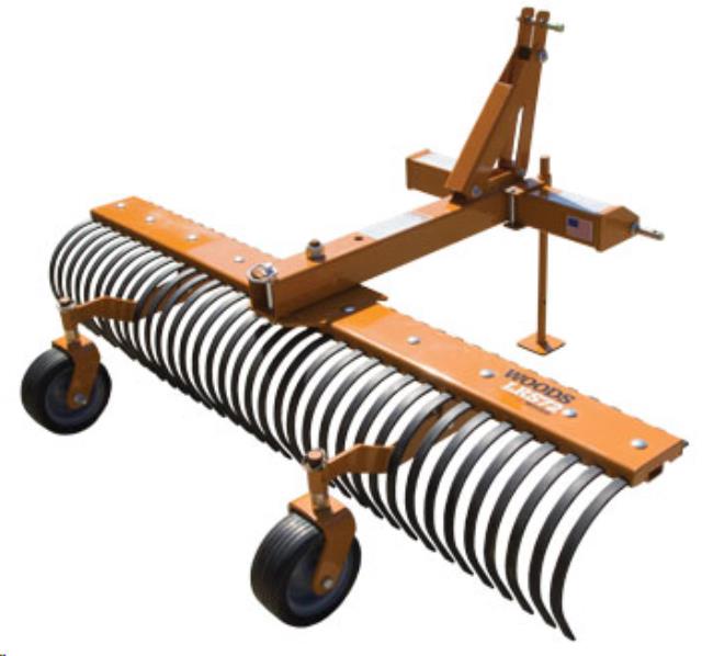 Where to rent STONE RAKE 3 POINT HITCH 7FT in Bath NY
